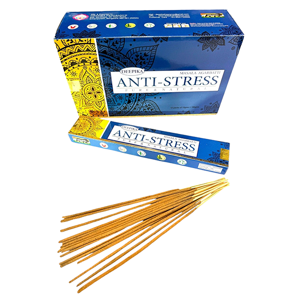 Deepika Anti-Stress Incense – Pure Natural Masala Agarbatti 15g