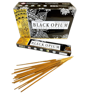 Deepika Black Opium Incense – Pure Natural Masala Agarbatti 15g