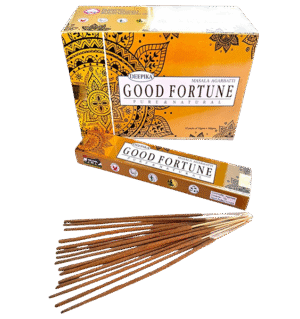 Deepika Good Fortune Incense – Pure Natural Masala Agarbatti 15g