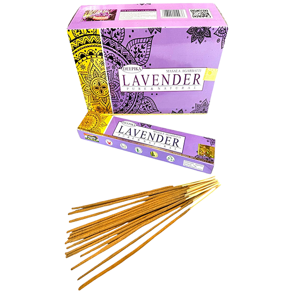 Deepika Lavender Incense – Pure Natural Masala Agarbatti 15g