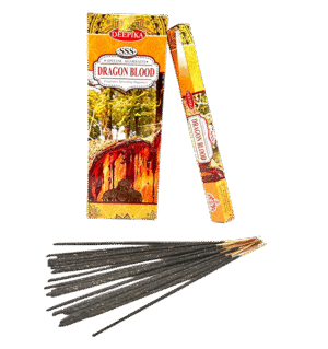 Deepika Dragon Blood Incense – SSS Special Agarbatti 6 Packets of 20 Sticks