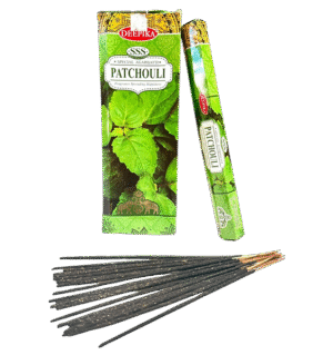 Deepika Patchouli Incense Sticks – SSS Special Agarbatti 6 Packets of 20 Sticks