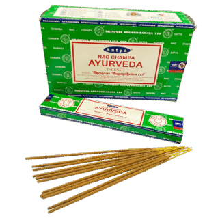 Satya Nag Champa Ayurveda Incense Sticks – 15g Pack