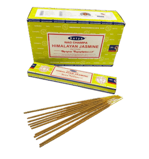 Satya Nag Champa Himalayan Jasmine Incense Sticks – 15g Hand-Rolled