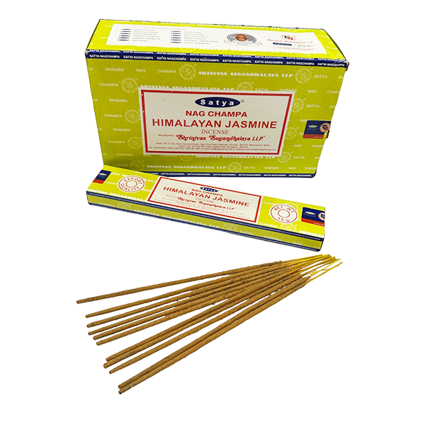 Satya Nag Champa Himalayan Jasmine Incense Sticks – 15g Hand-Rolled
