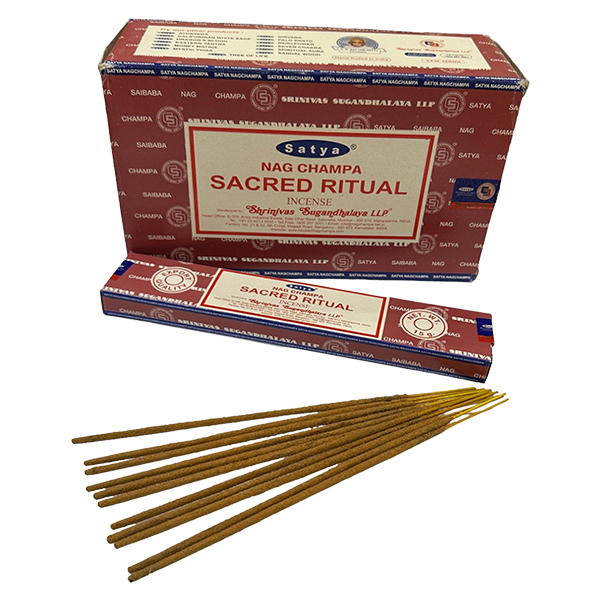 Satya Nag Champa Sacred Ritual Incense Sticks – 15g Pack