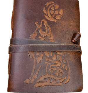 Werewolf Leather Diary with Rope Tie – 3 x 18 cm
