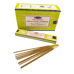 Satya Nag Champa Himalayan Jasmine Incense Sticks – 15g Hand-Rolled